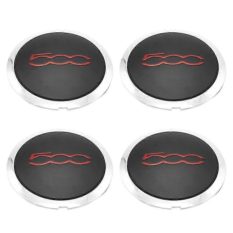 4pcs 133mm Hubcap For Fiat 500 Wheels Centre Hub Caps Set 68078419ac 68078421ac Dust Cover 51884863