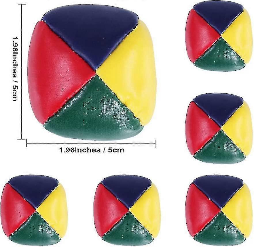 5pcs Beginner Juggling Balls Soft And Easy Juggling Balls For Kids And Adults With Durable Storage Bag Banmo