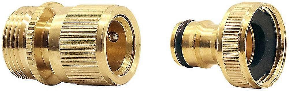 Garden Hose Quick Coupling Solid Brass Quick Coupling Garden Hose Fitting Water