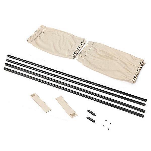 2 x Update 70S Aluminum Alloy Elastic Car Side Vehicle Window Parts Window Sunshade Curtains Auto Vehicle Window Parts Windows Sun Visor Blinds Cove