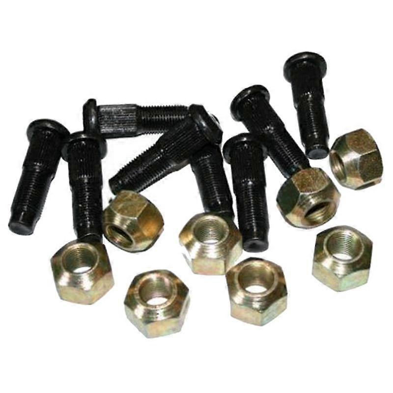 Set of 8 Lug Nut &Amp, Stud Kit 6564669 6709170 for 720 721 722 730 731 732 741 742 743 751 753 76