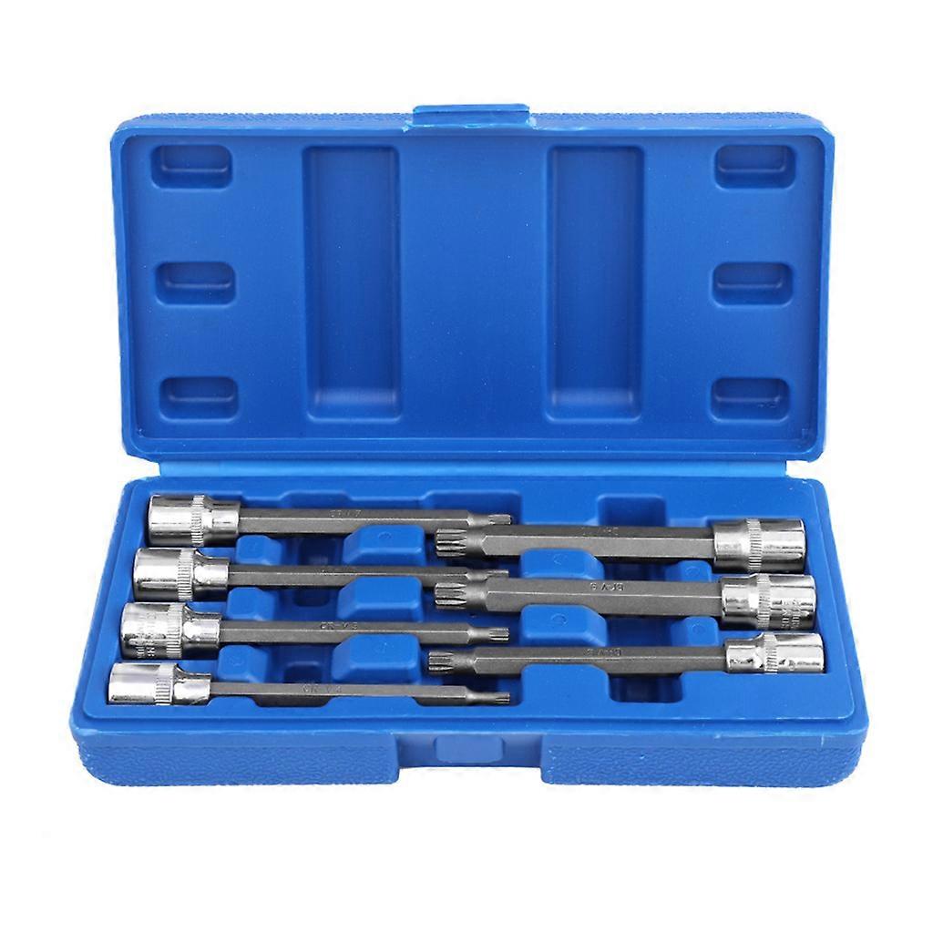 3/8 Drive Metric for Extra Long Allen/Torx Hex Bit Socket Set Sizes 3mm  10mm