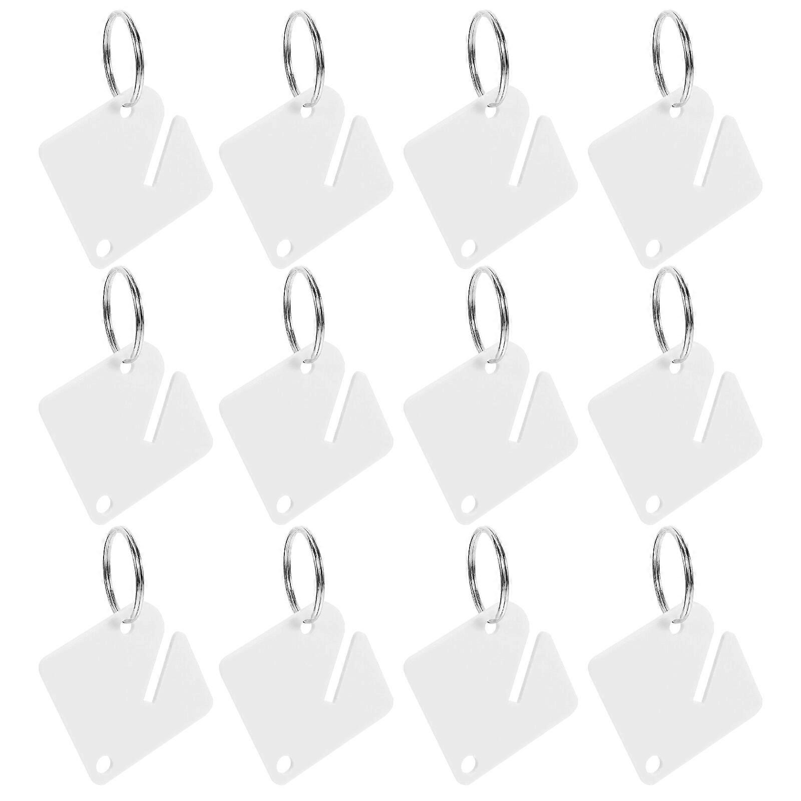 60 Sets Key Tags Identifiers Key Ring Tags Key Label Tags Key Tags with Labels Key Ring Identify Labels