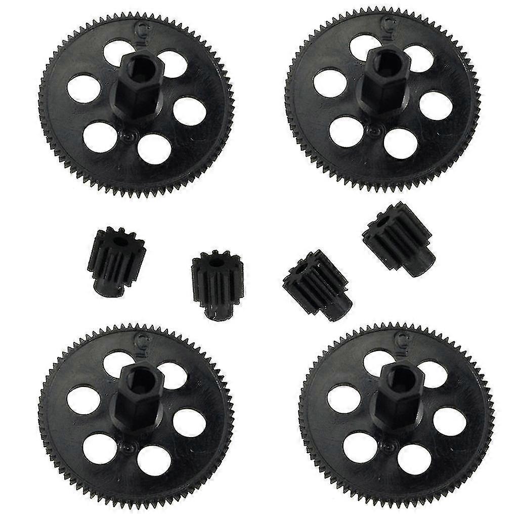4pc 11t Gear & 4pc Larger Gear For Visuo Xs809 Xs809hw Xs809hc Folded Drone
