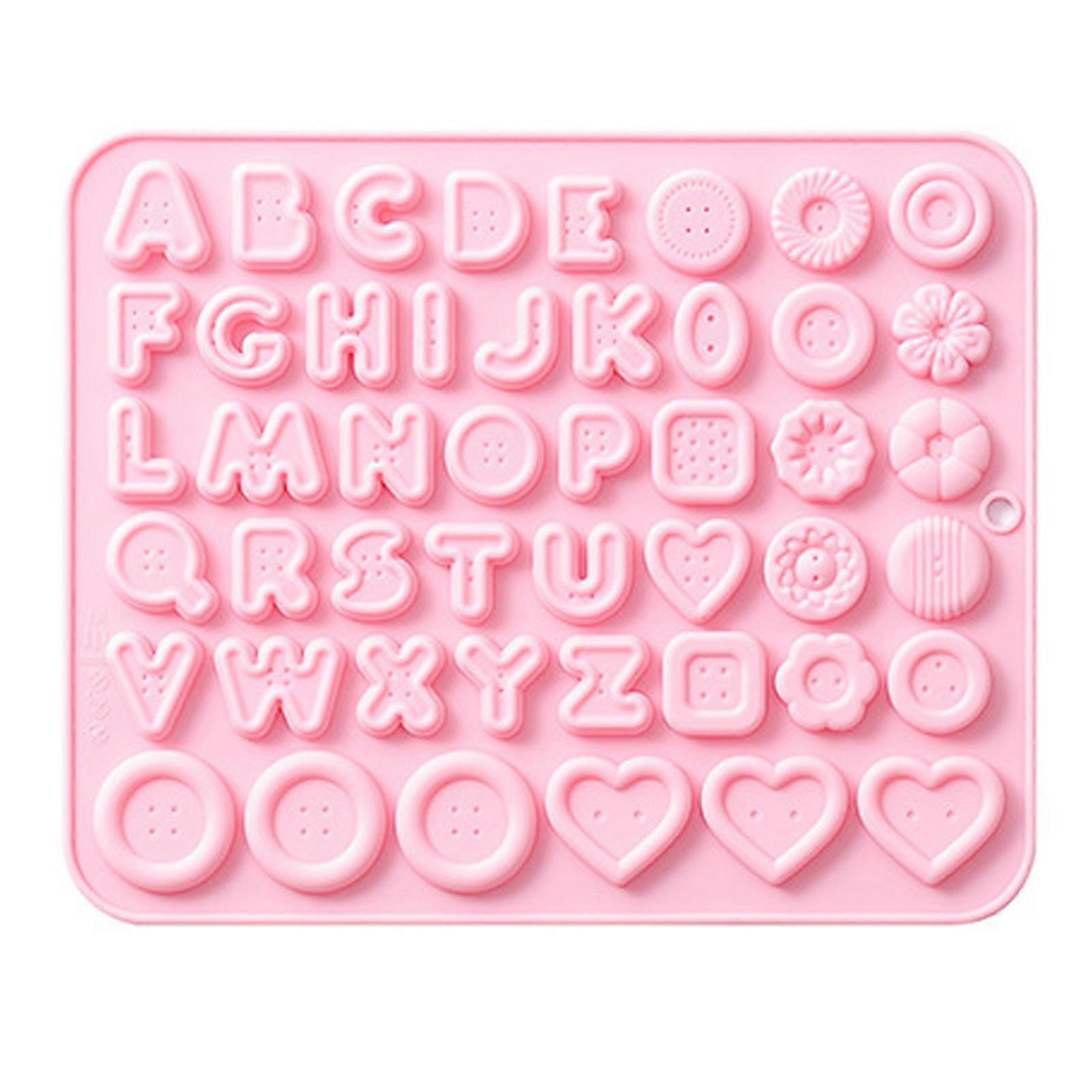 Chocolate Mold Button Shape Non-stick Silicone Simple Operate Candy Mold for Party