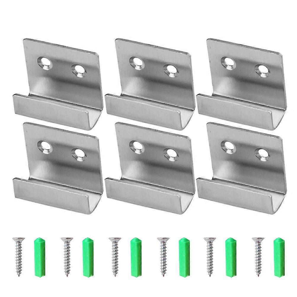 6 PCS Stainless Steel Hooks Interlocking Hooks Hooks Painting Hooks Picture