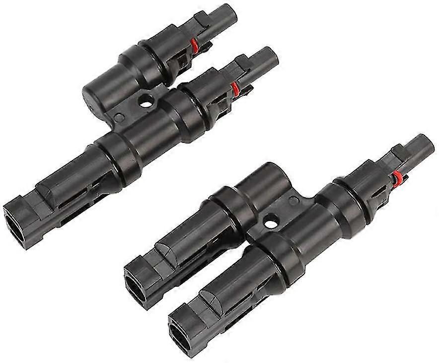 Auspicious-,1 Pair Solar Panel Cable Connector,for Solar Panel Photovoltaic System