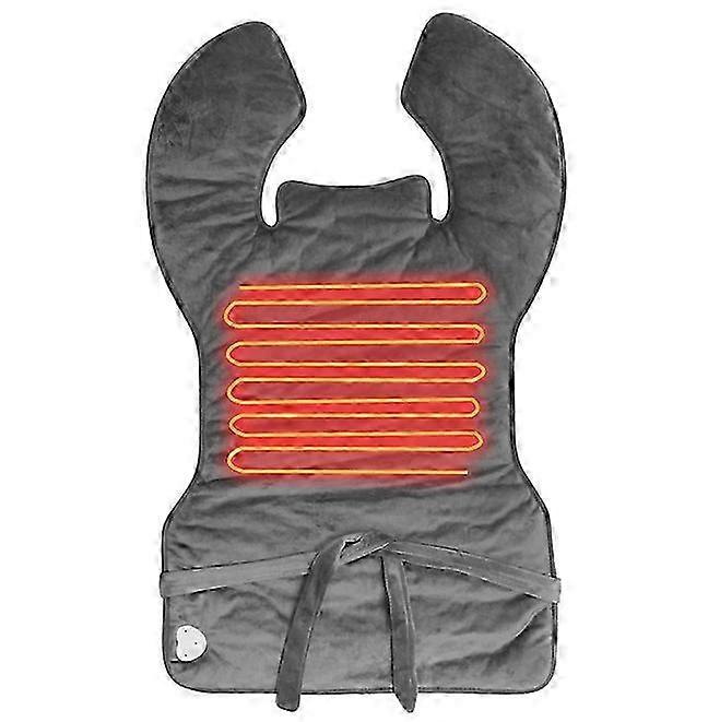 Electric Heating Pad for Back and Shoulders,Neck and Shoulder Pain Relief