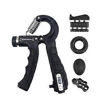 5Pack Grip Strength Trainer Kit Säädettävä laskettava käsiotesetti sormikuntoilijan kädenpidennyksellä