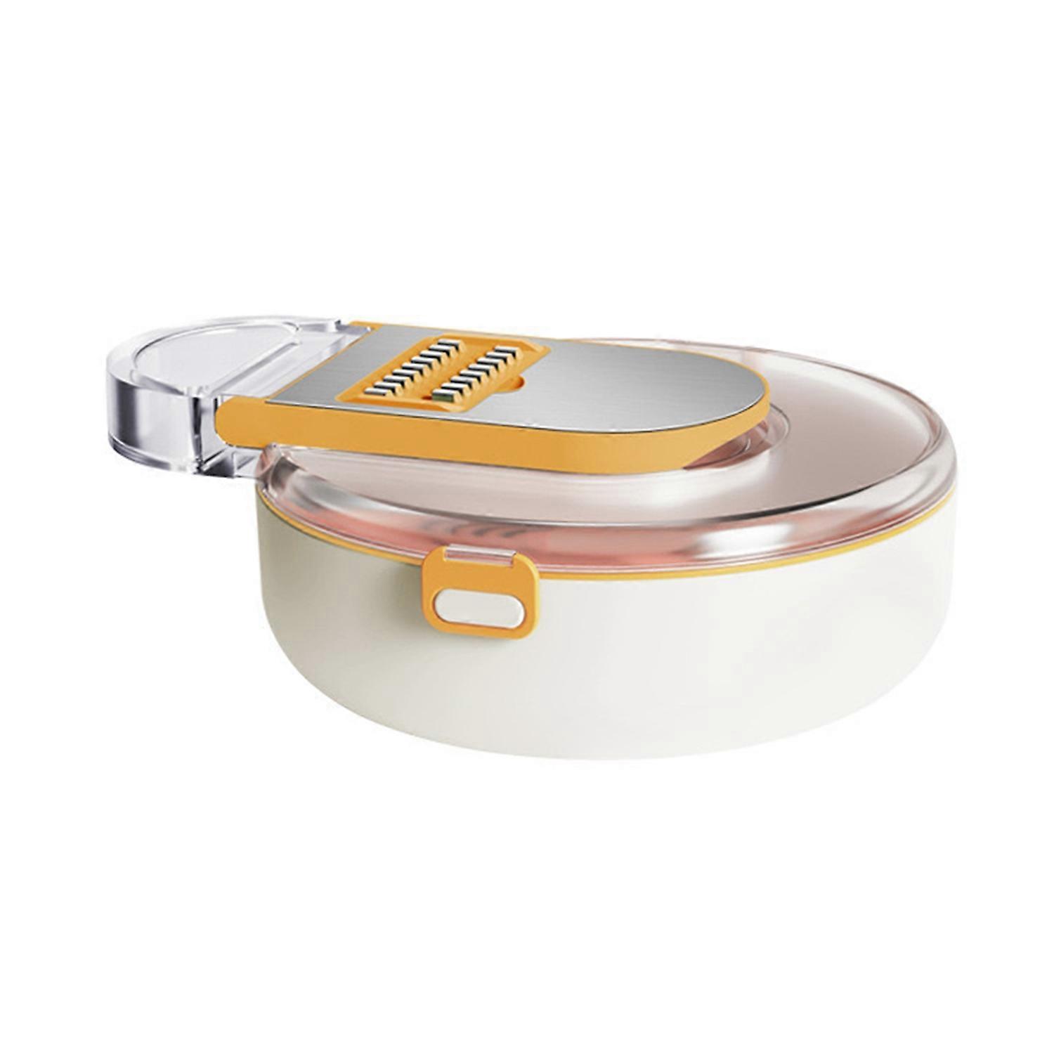 14-in-1-Gemüsehacker mit abtropfendem Gemüseschneider und Edelstahlklingen, leicht zu reinigen