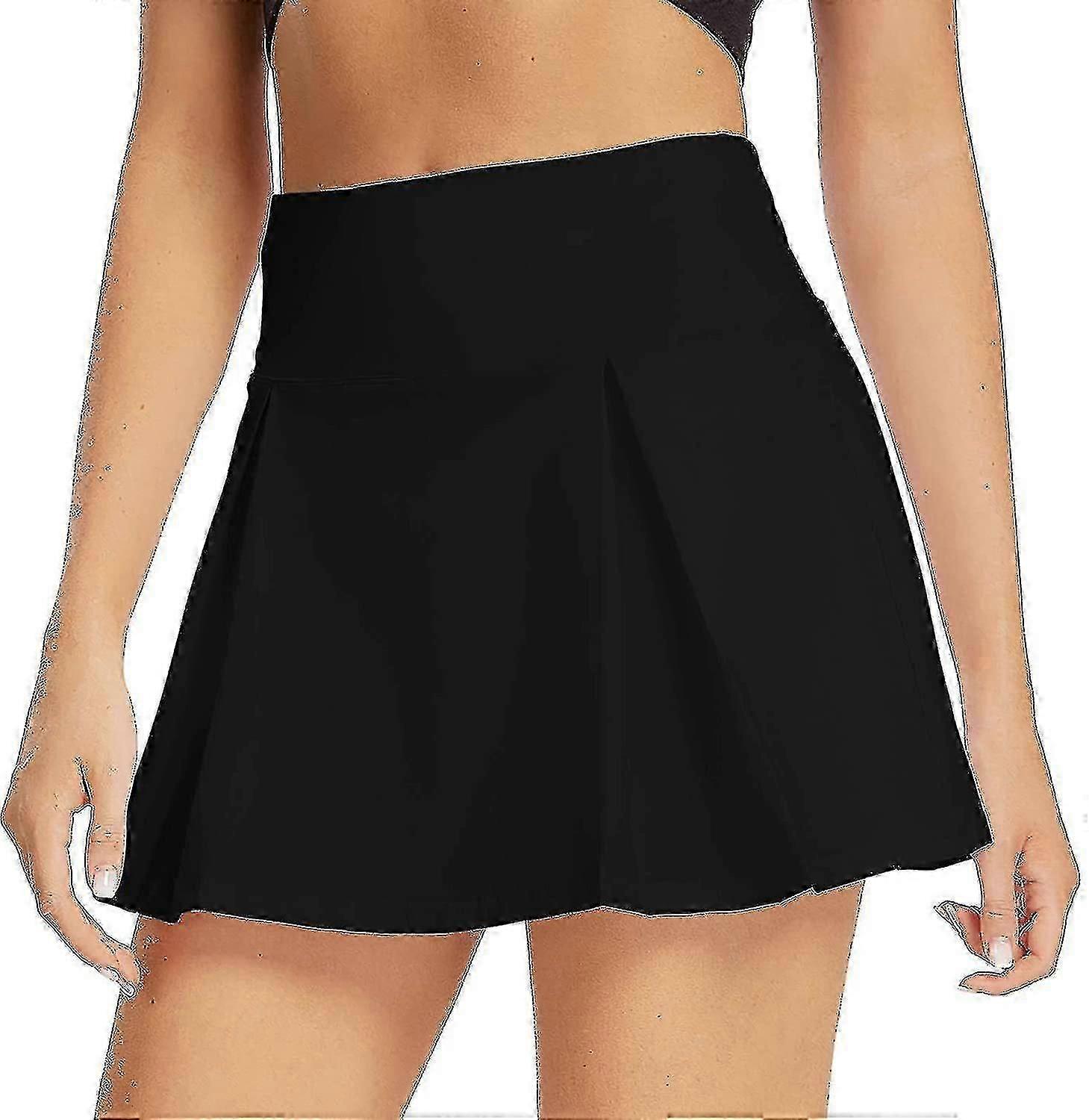 Jupe de bain taille haute pour femme avec semelle intérieure pantalon de sécurité jupe de plage Zekai