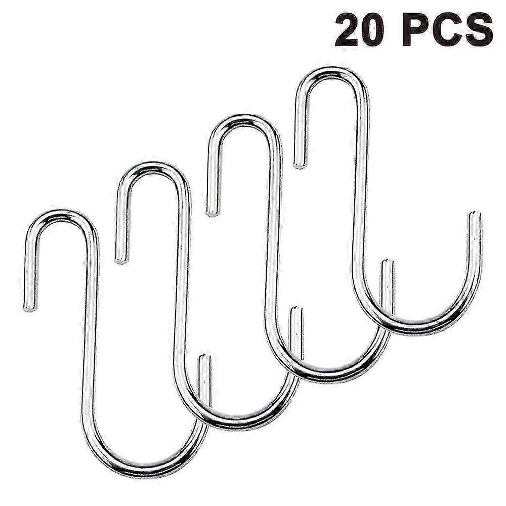 Heavy Duty S Hooks Pan Pot Holder Rack
