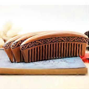 Gaibosi Natural Phoebe Wood Comb Anti-Static Hair Combs Hairbrush Combs for Hair Scalp Massage Brush