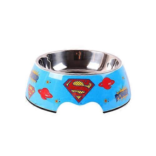 SUPERMAN Officially Licensed Warner Bros High Quality and Durable Dog Bowl