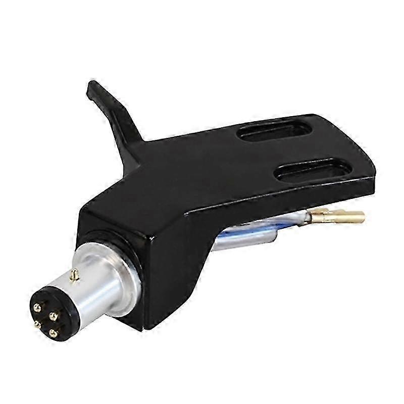 Turntable Headshell Aluminium Alloy Headshell Record Turntable Needle Replacement Phono Stylus Cartr