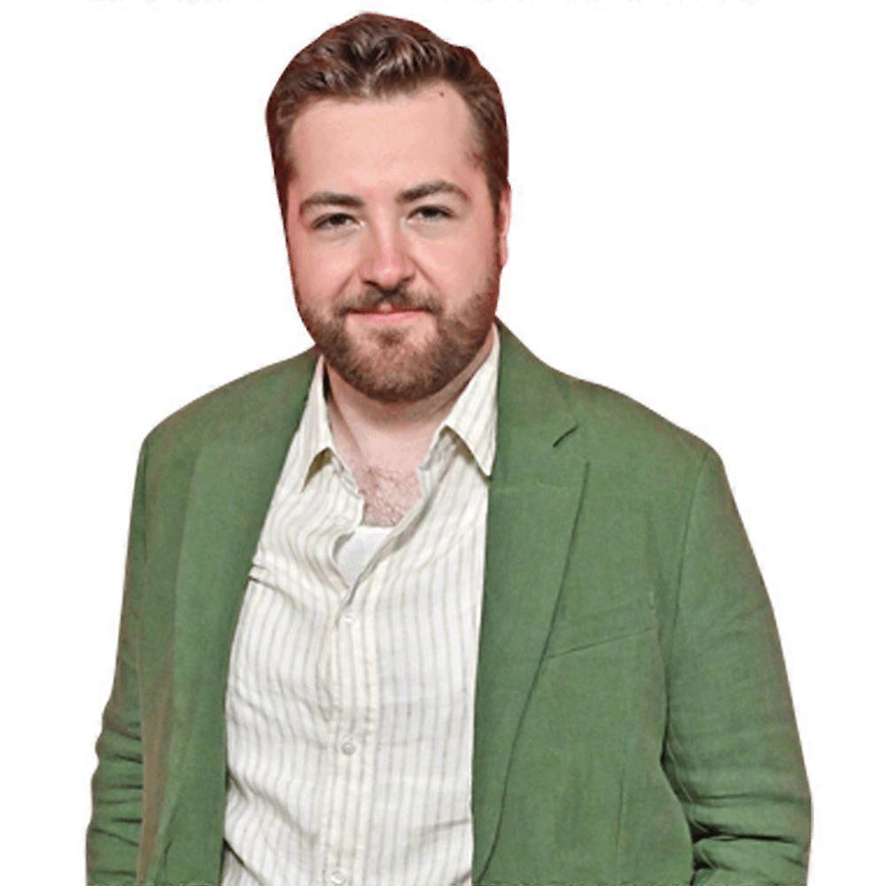 Michael Gandolfini (Grüner Anzug) Halbkörper Buddy Ausschnitt