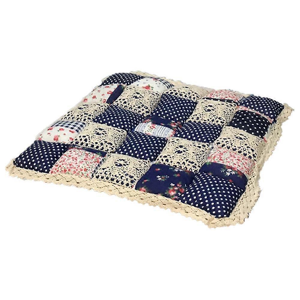 Thiened Chair Cushion Cushion Middle Quilted Reverse Anti-slip Bottom L Cushion