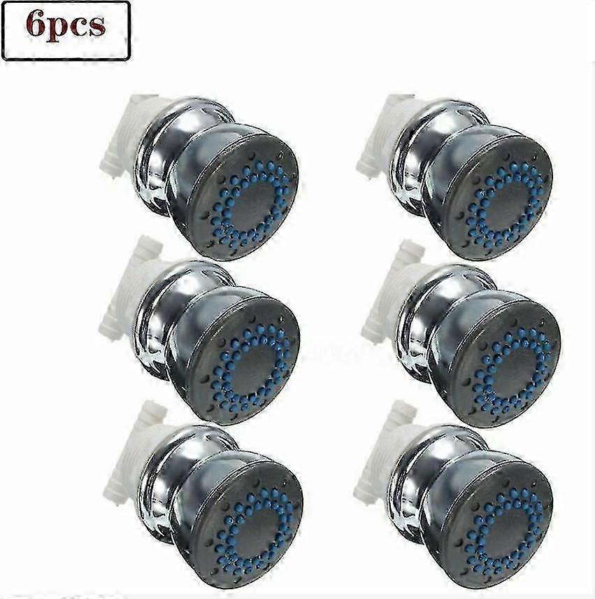 6pcs πλευρικά ντους ντους Μασάζ Jet πλευρά Jet Α