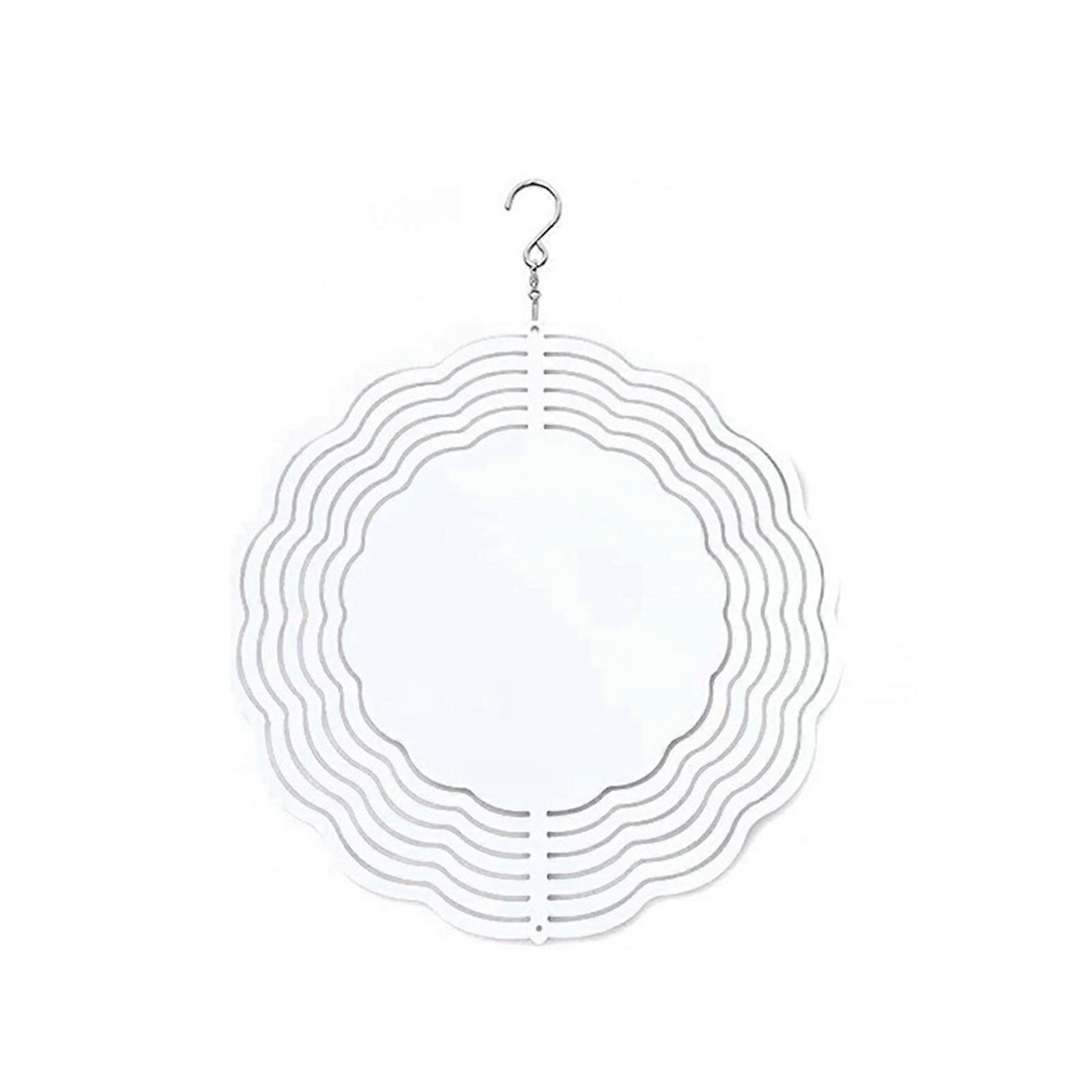 DIY Heat Sublimation Wind Chime Multifunction Hanging Charm Household for Window Door Party Background 20cm
