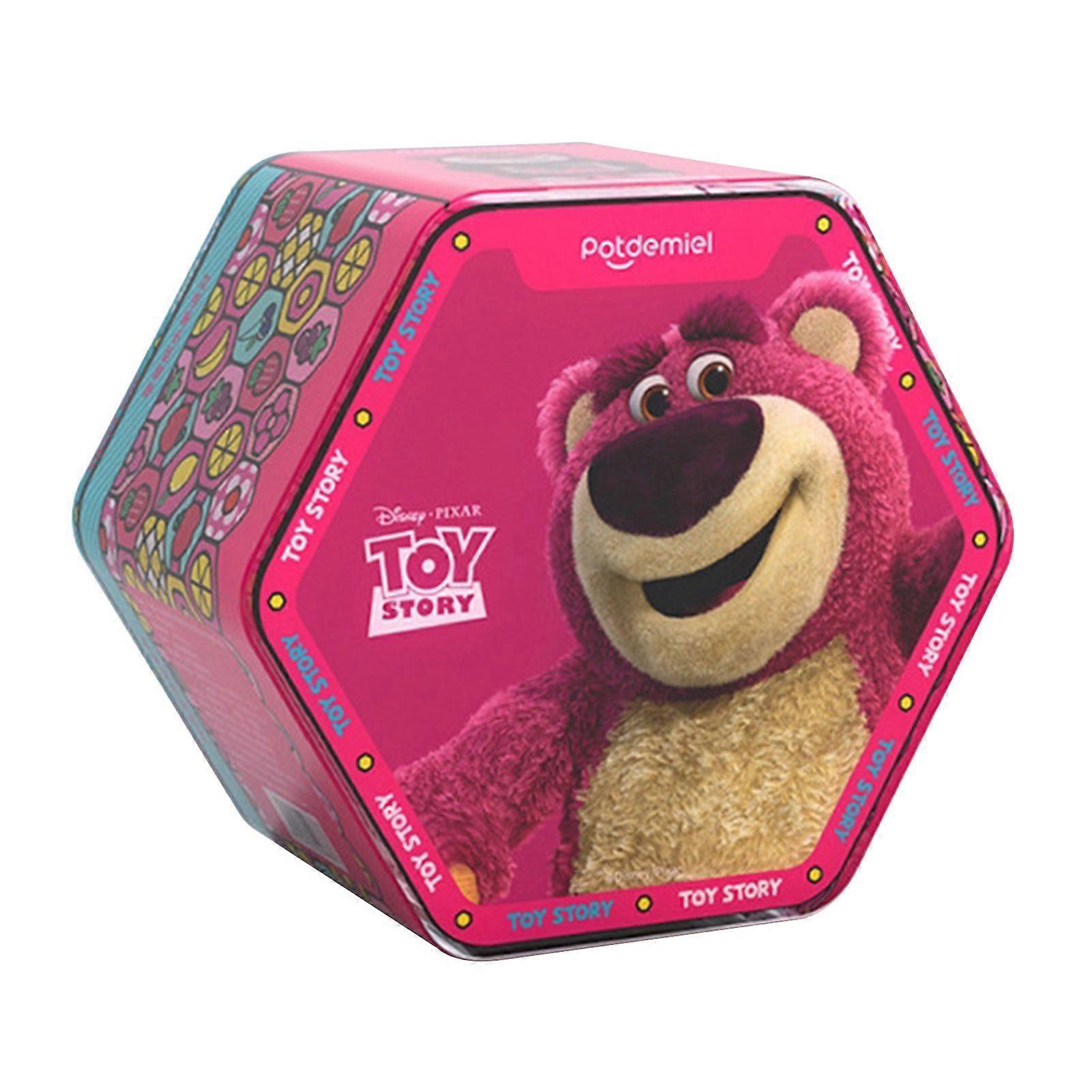 1pcs Quirkys Lotso Bear Keychain Adorable Plush Doll Keychain Pendant for Kids Teens Adults Random Style