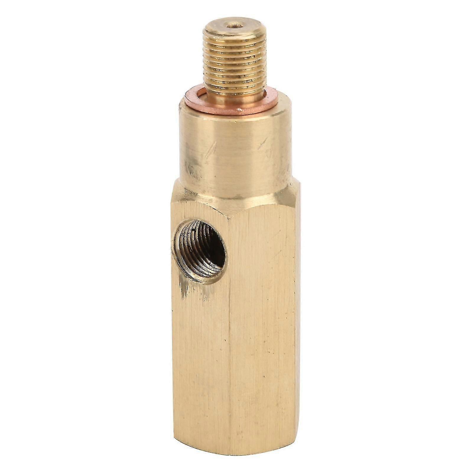 1/8 Bsp To 1/8 Npt Oil Pressure Gauge Adapter Sensor With Gasket For Turbo Supply Feed Line