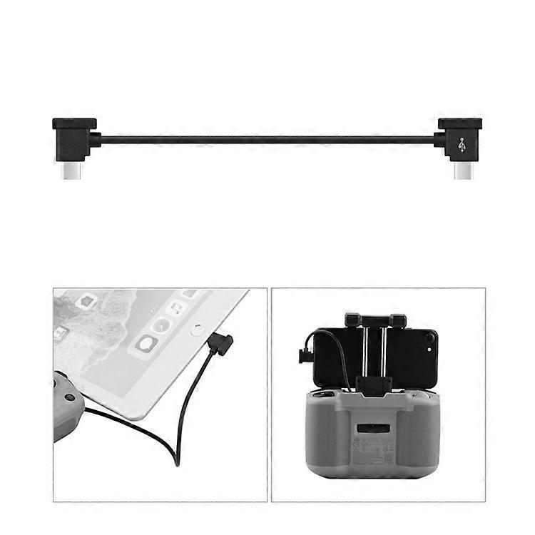 Type C to Type C Remote Control Data Cable Compatible For DJI Mavic Air 2/Mini 2/Pocket 2/Osmo Pocket, 15cm