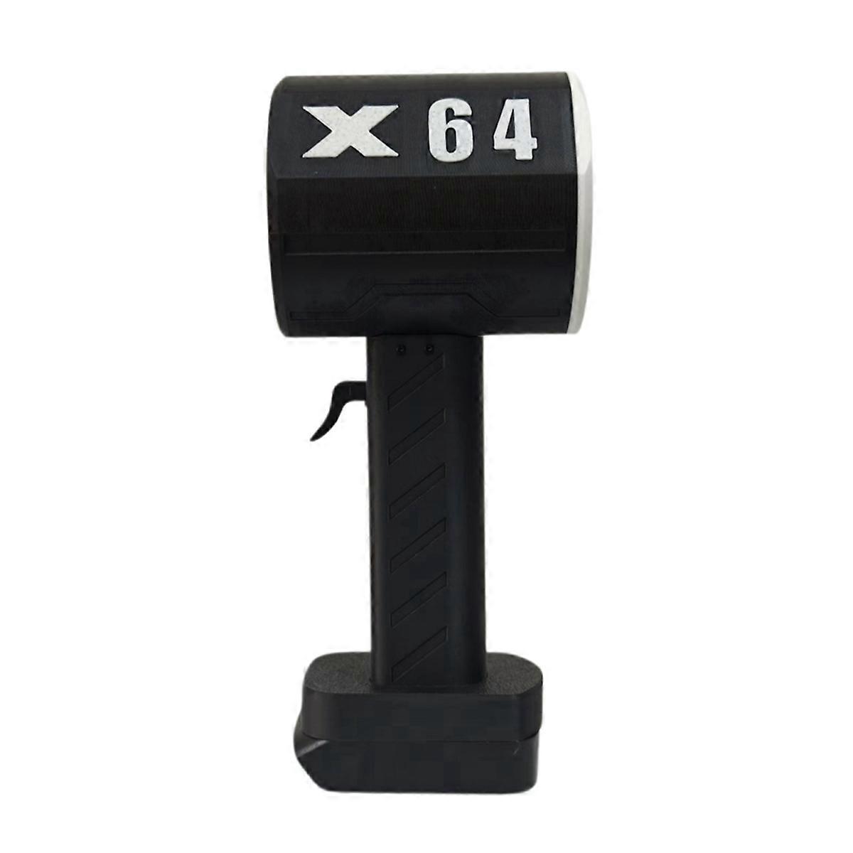 X64暴力的な送風機推力1.6kgハンドヘルドターボジェットファン64mmブラシレスモーターリーフブロワーバッテリーに適しています