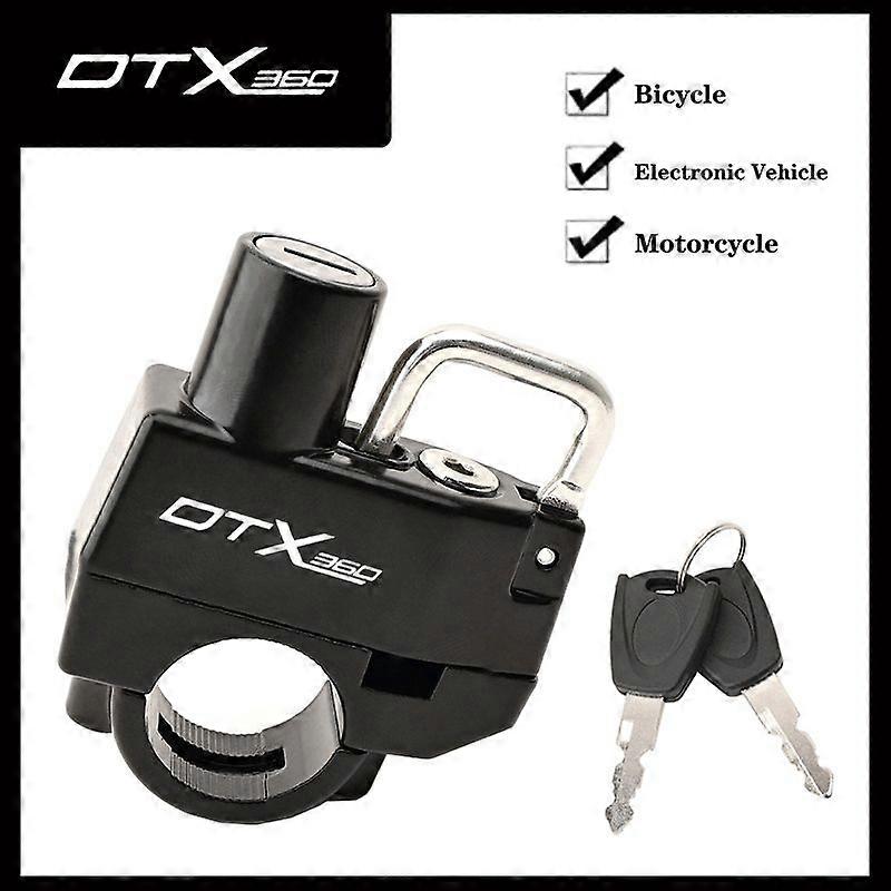 For KYMCO DTX360 DTX 360 2019-2023 2022 Universa Motorcycle CNC Accessories Helmet Lock Anti-Theft Helmet Security Locks with
