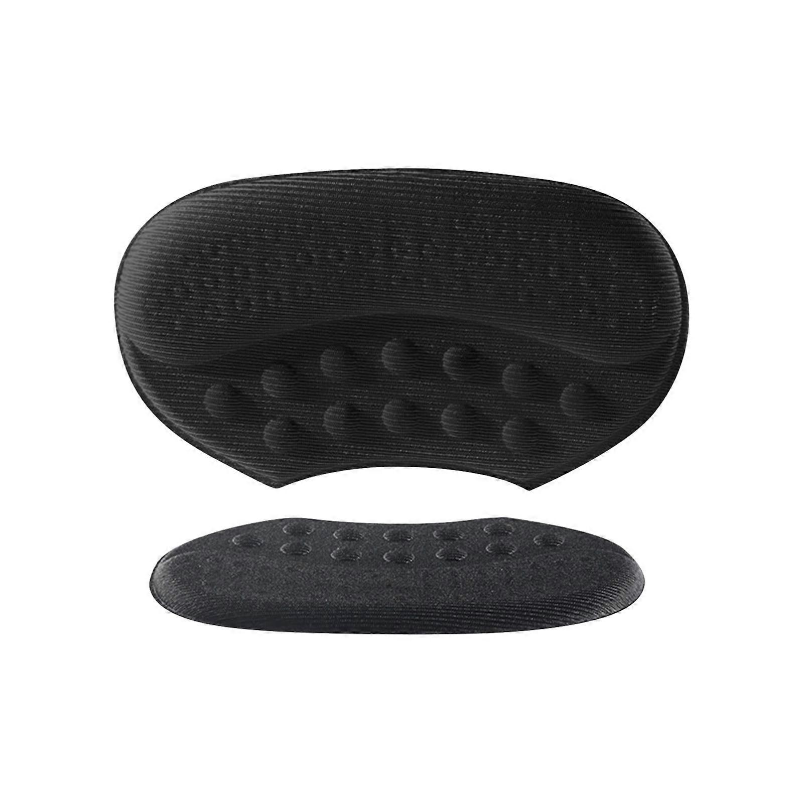 Body Mask 1 Pair Of Heel Patch Protectors And Heel Pads, Suitable For Loose Fitting Shoes With Large Insertion Into The Heel