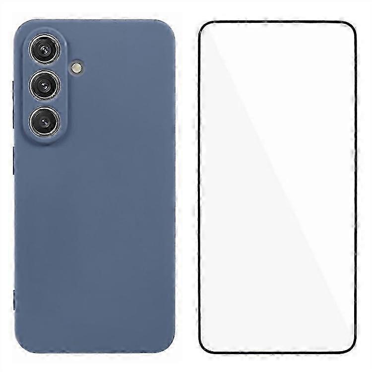 Wanlonfeng Rb2 Series For Samsung Galaxy S25 Case Soft Tpu Phone Cover With Screen Protector - Pink