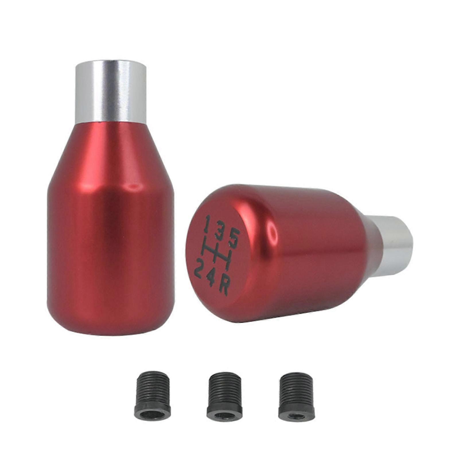 Aluminium Alloy Gear Shifts Knob Plating Color Manual Shifter Handle Universal Suitable For Car Modification Accessories