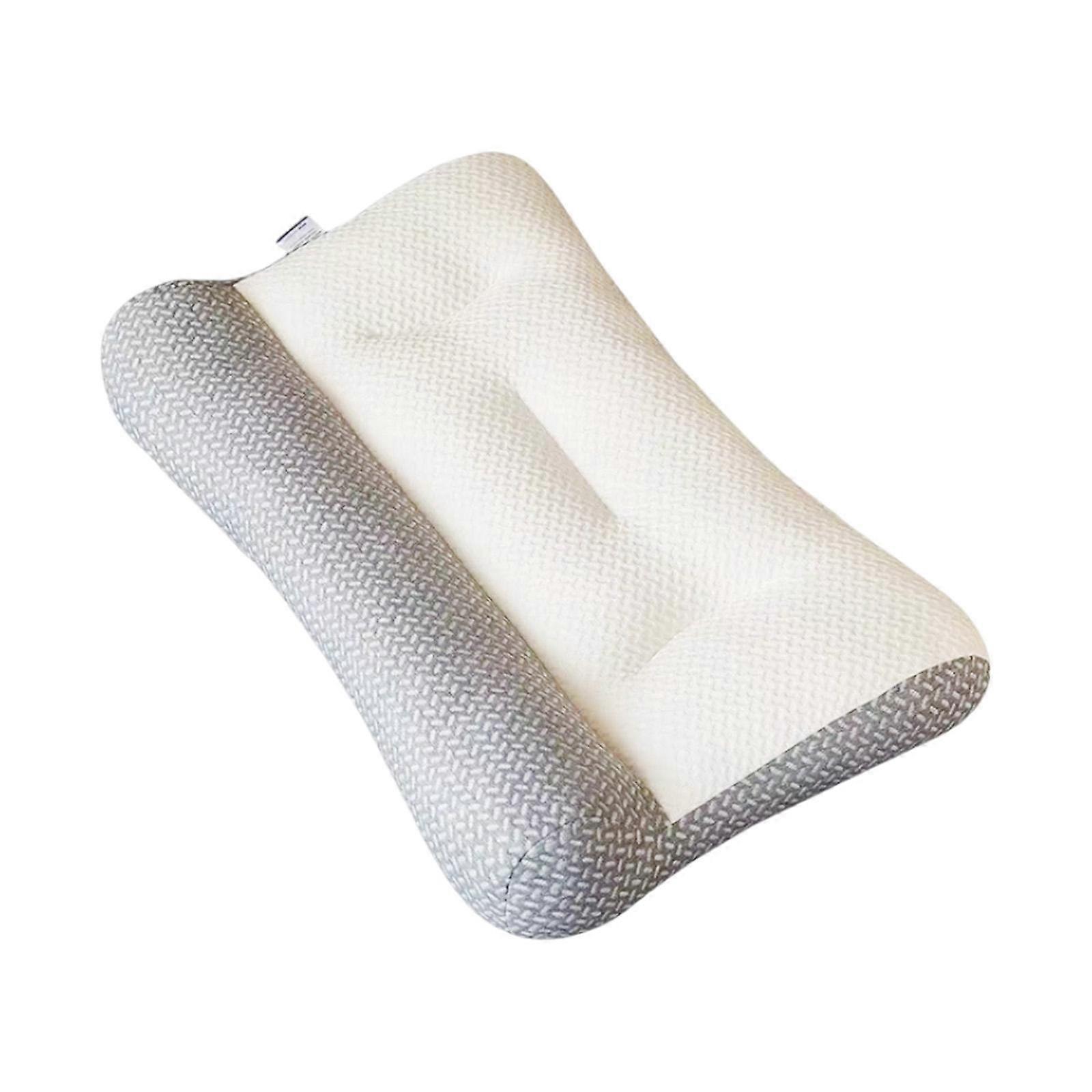 Bed Pillow for Sleeping Neck and Shoulder Support Gray
