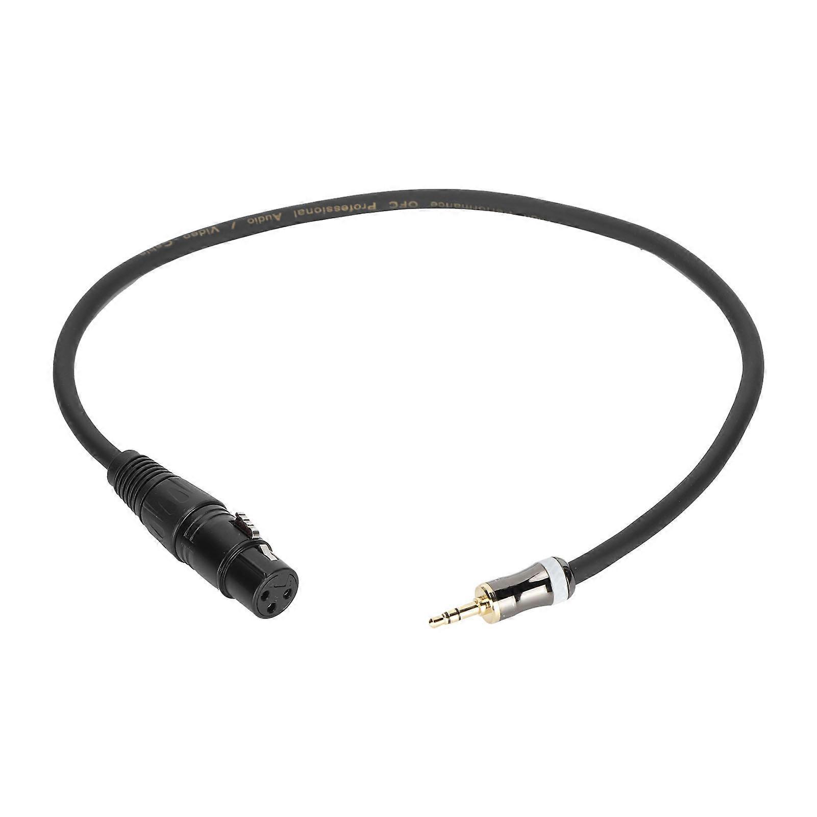 Audio Cable For Exceptional Sound Quality, Versatile Applications And Secure Locking Mechanism With Durable Flexible Jacket