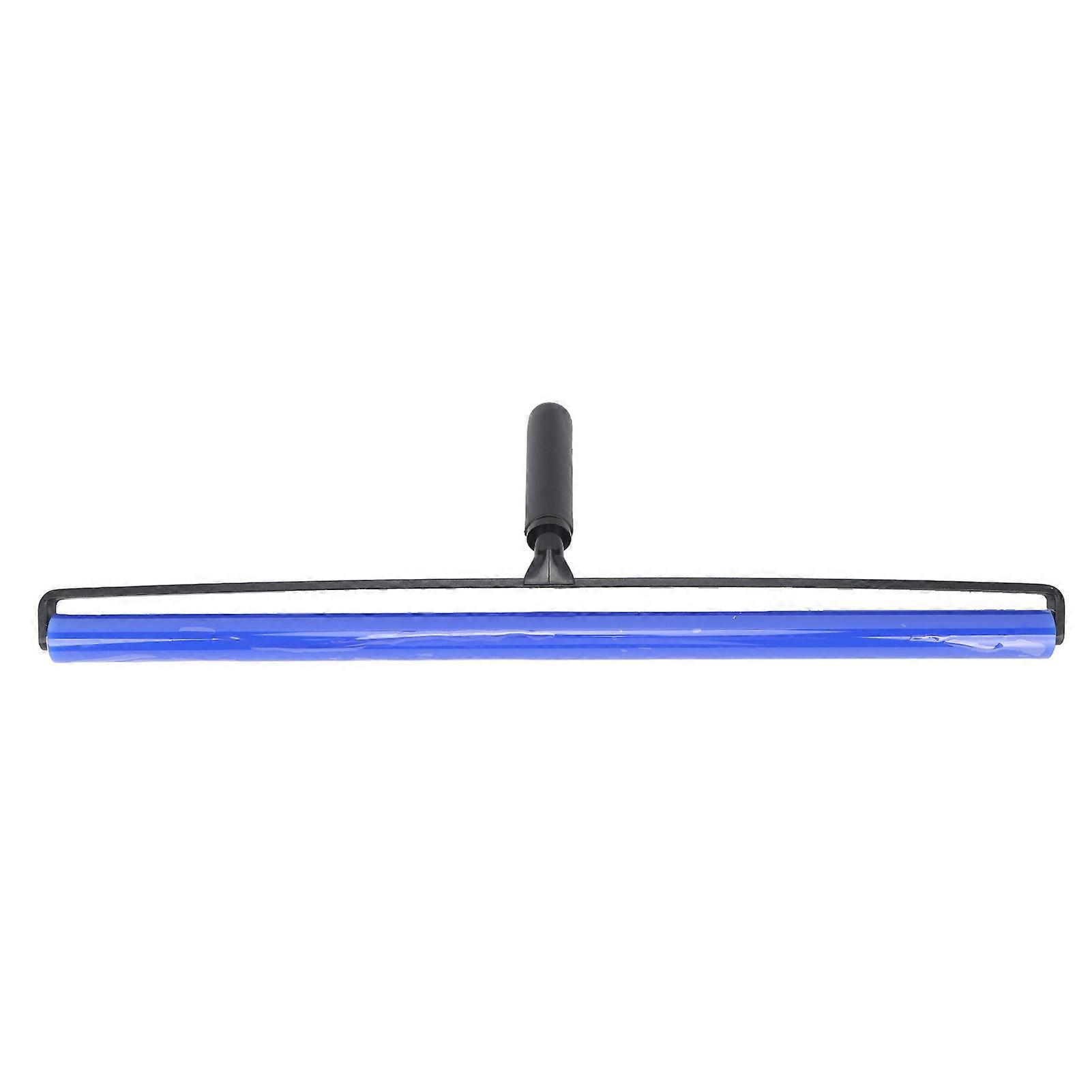 Static Dust Removal Super Sticky Blue Silicone Soft Static Action Cleaner Roller with Black Handle