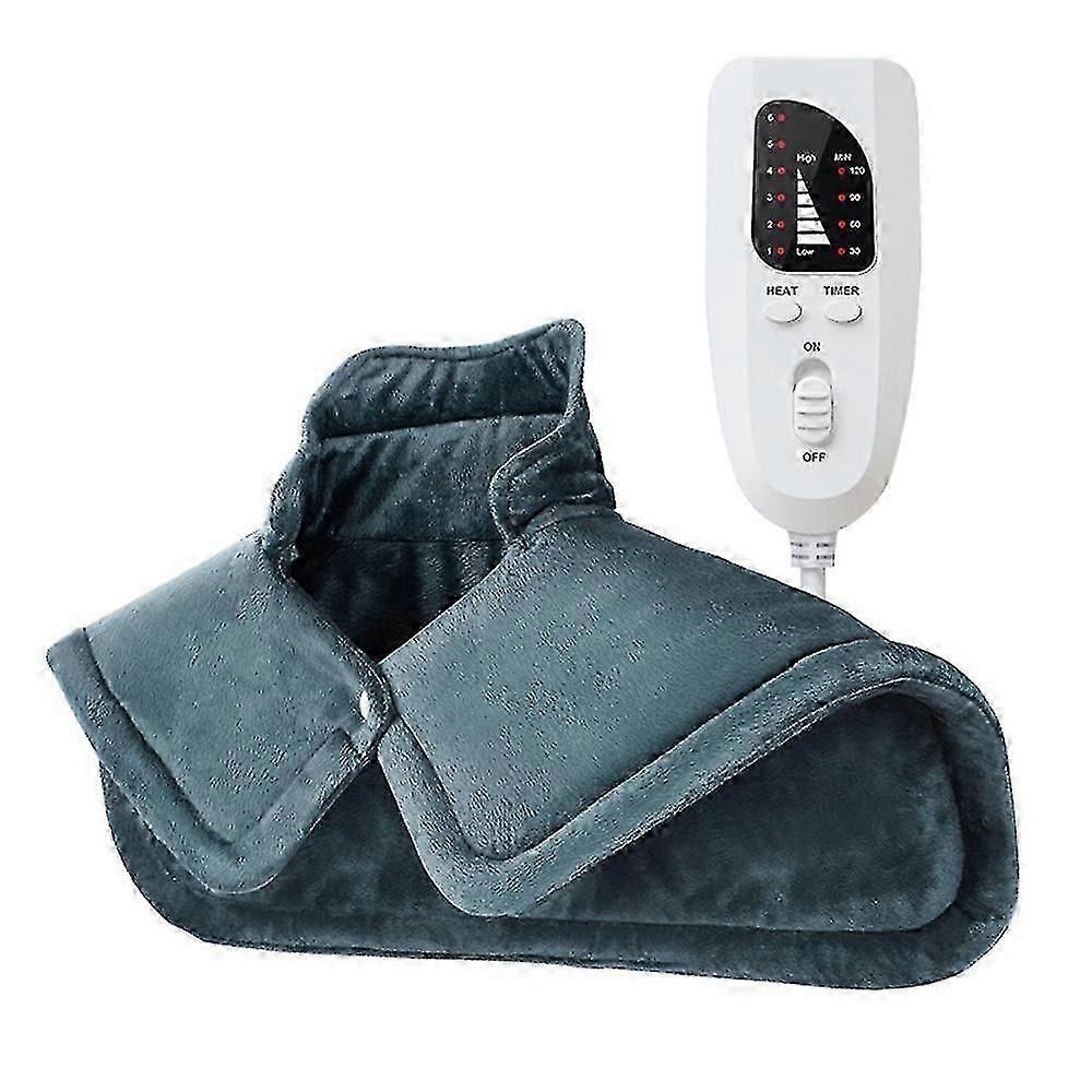 Bärbar värmedyna vintervarma förnödenheter för nacke Axel hem användning Tvättbar automatisk avstängning snabb uppvärmning