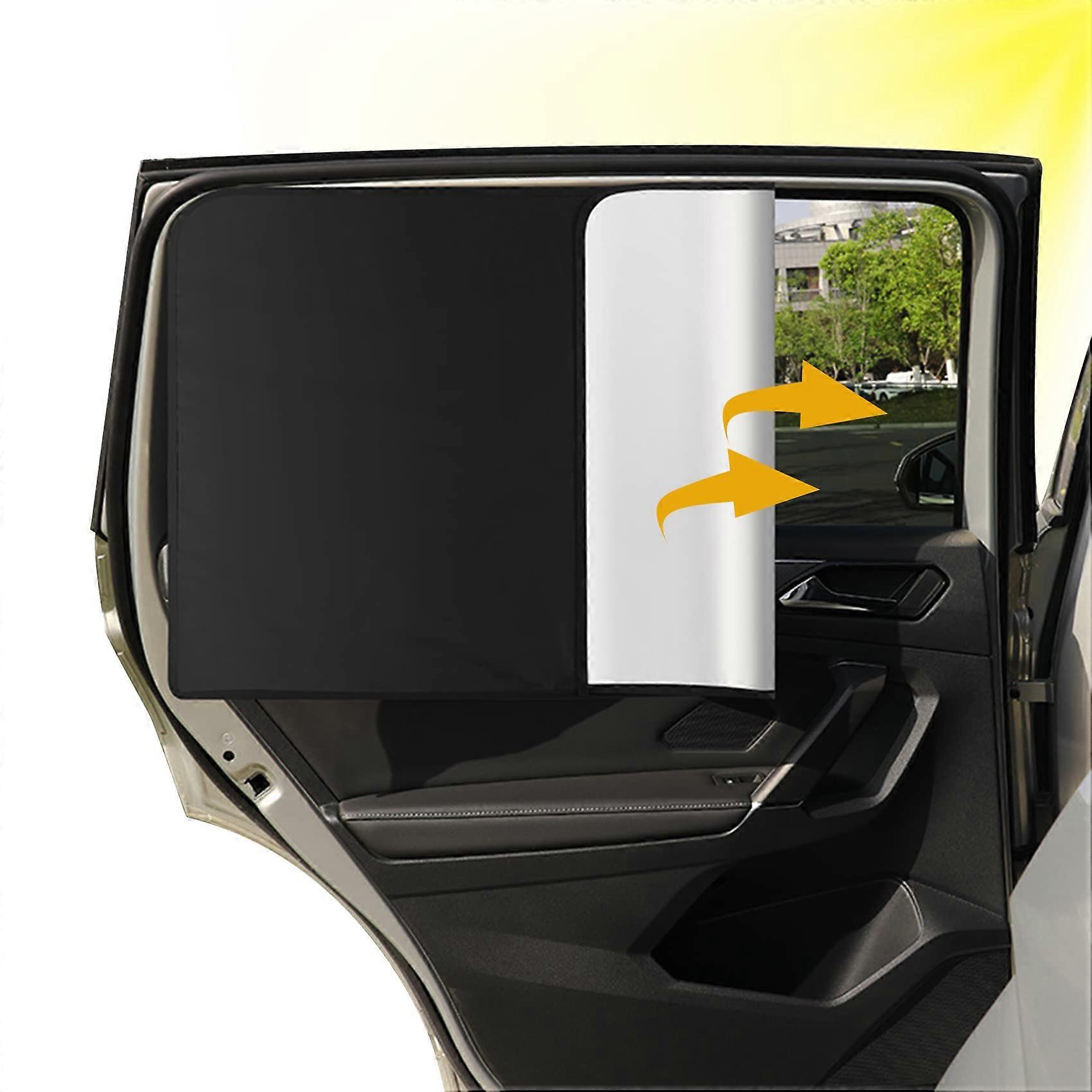 2 Pcs Magnetic Car Window Shades for Breastfeeding