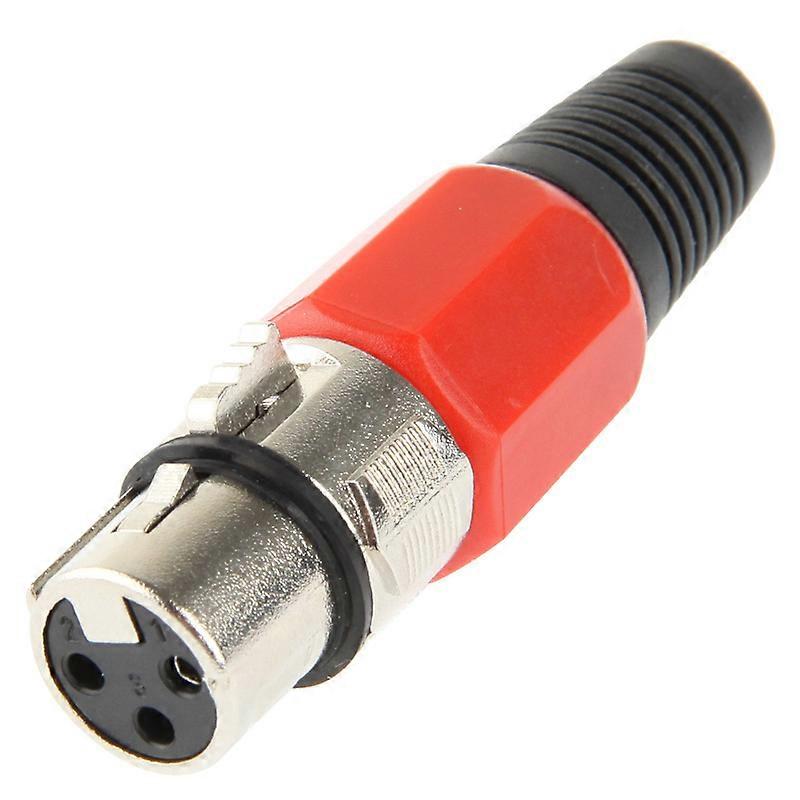 3-poliger XLR-Stecker-Mikrofonanschluss-Adapter