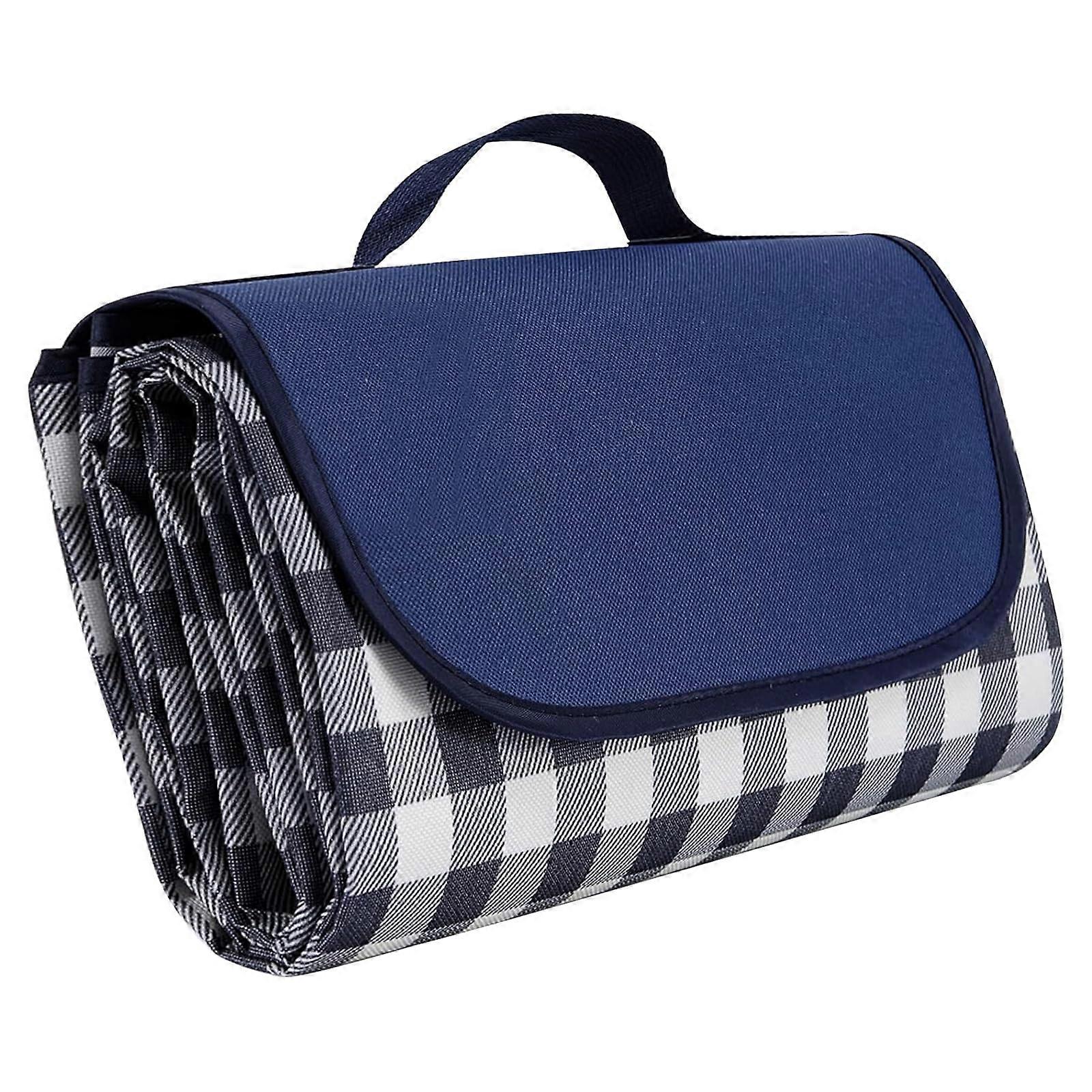 Foldable Extra Large Picnic Blanket for Beach Camping 80 x Inches 80