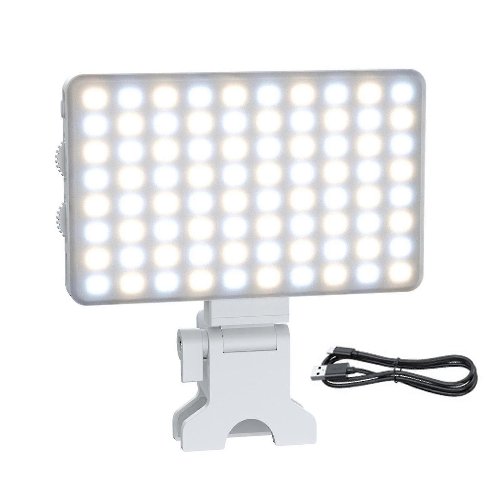 Rechargeable Phone Light with Clip LED Selfie Light Dimmable Super Bright Flicker-Free Video Fill Light Makeup Lamp