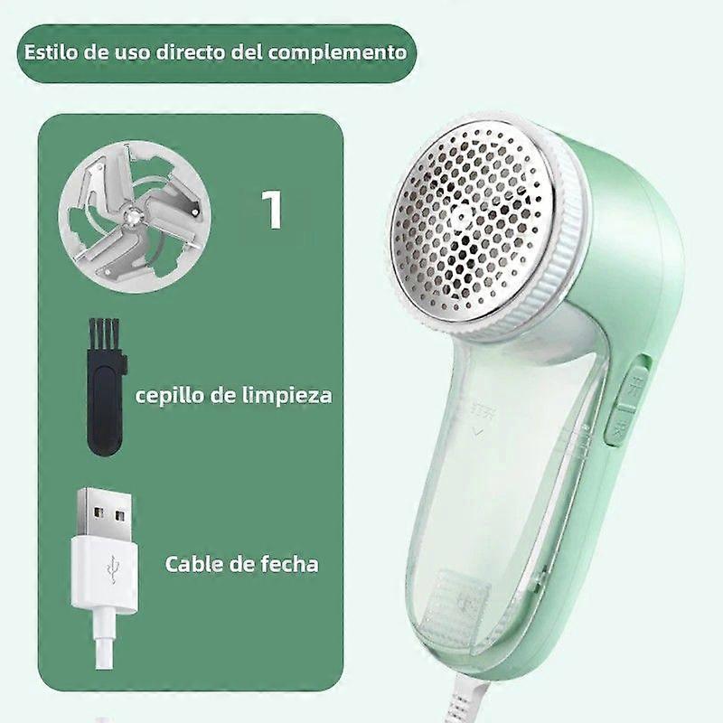 Lint Trimmer for Clothes, Portable Electric Fabric Fuzz Remover with Rechargeable Brush and Blades, Professional Trimmer for Wigs and Lint