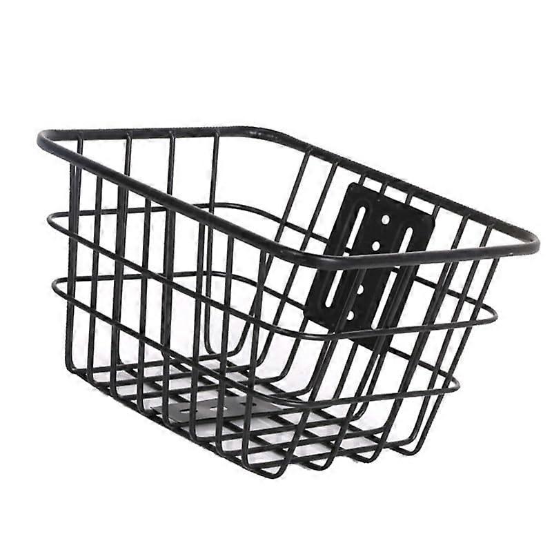 Bicycle Front Basket, Universal Rust-Proof Wire, Heavy-Duty Load-Bearing Basket, Handlebar-Compatible For Bikes