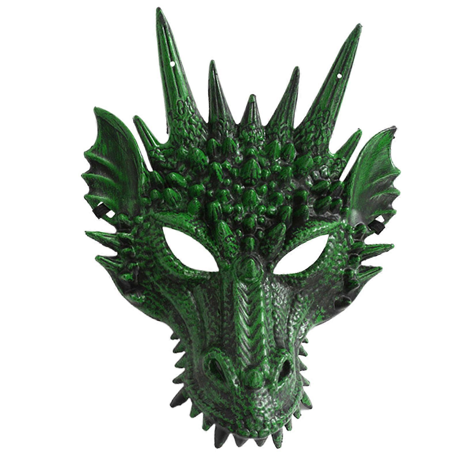 Dragon Head Mask Halloween Dragon Costume for Kids Adults Festival