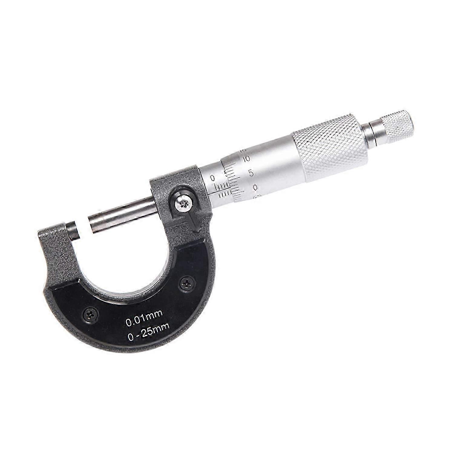 0-25mm Outside Micrometer, 0.01mm Resolution(Metric)