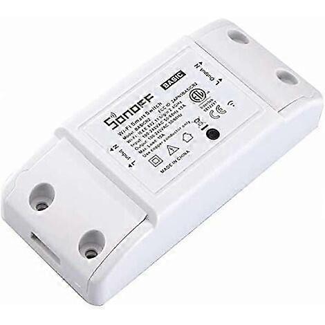 Sonoff Basic R2 WiFi Smart Light Switch Wireless Remote Control Smart Timer Control via Amazon Echo Alexa App, Android iOS