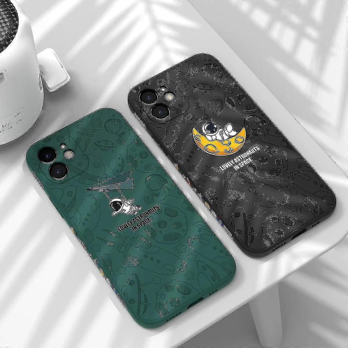 Astronaut Soft Case Compatible For Iphone 13/12/11 For Iphone Xs /xr For Iphone 13pro/12pro Max Protective Cover