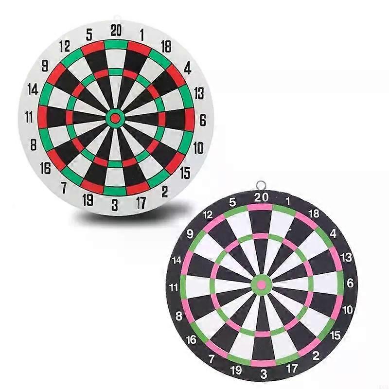Set Indoor Throwing Game Foam Board Staple mit 2 Steel Tip Darts für Battle Game Competitive Bar Game