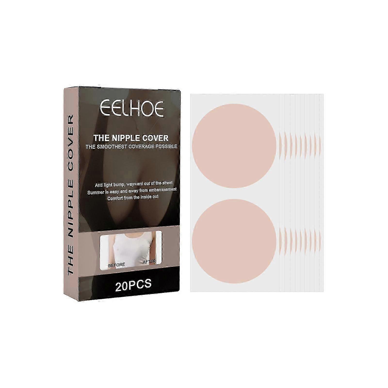 Eelhoe ملصقات الحلمة غير مرئية ملصقات الحلمة ملصقات الحلمة المضادة للمحدبة ملصقات الثدي قسم رفيع مضاد للضوء ملصقات الهالة غير المرئية الزفاف