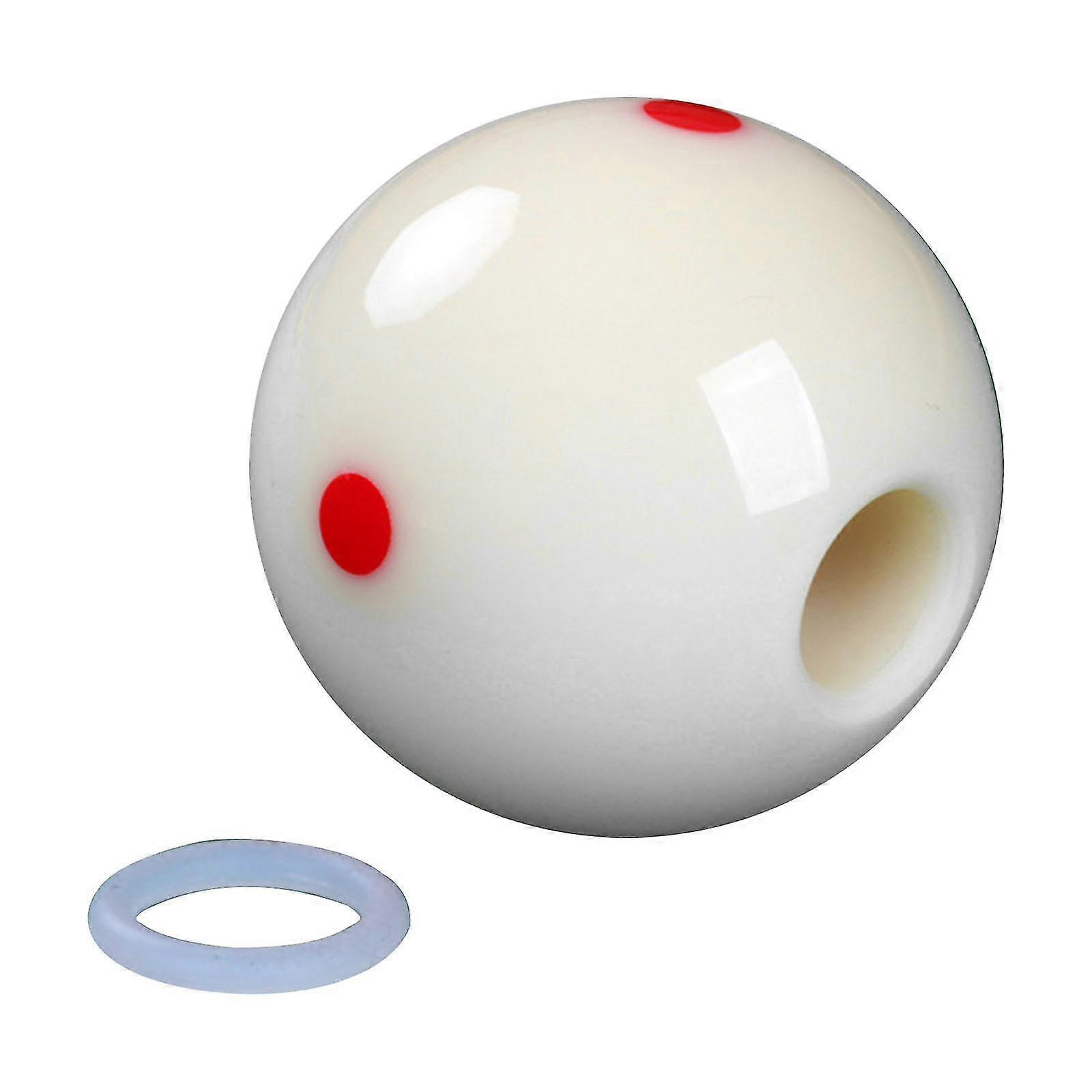 Billiards Stroke Training Aid with Pool Cue Ball and Hole Practice