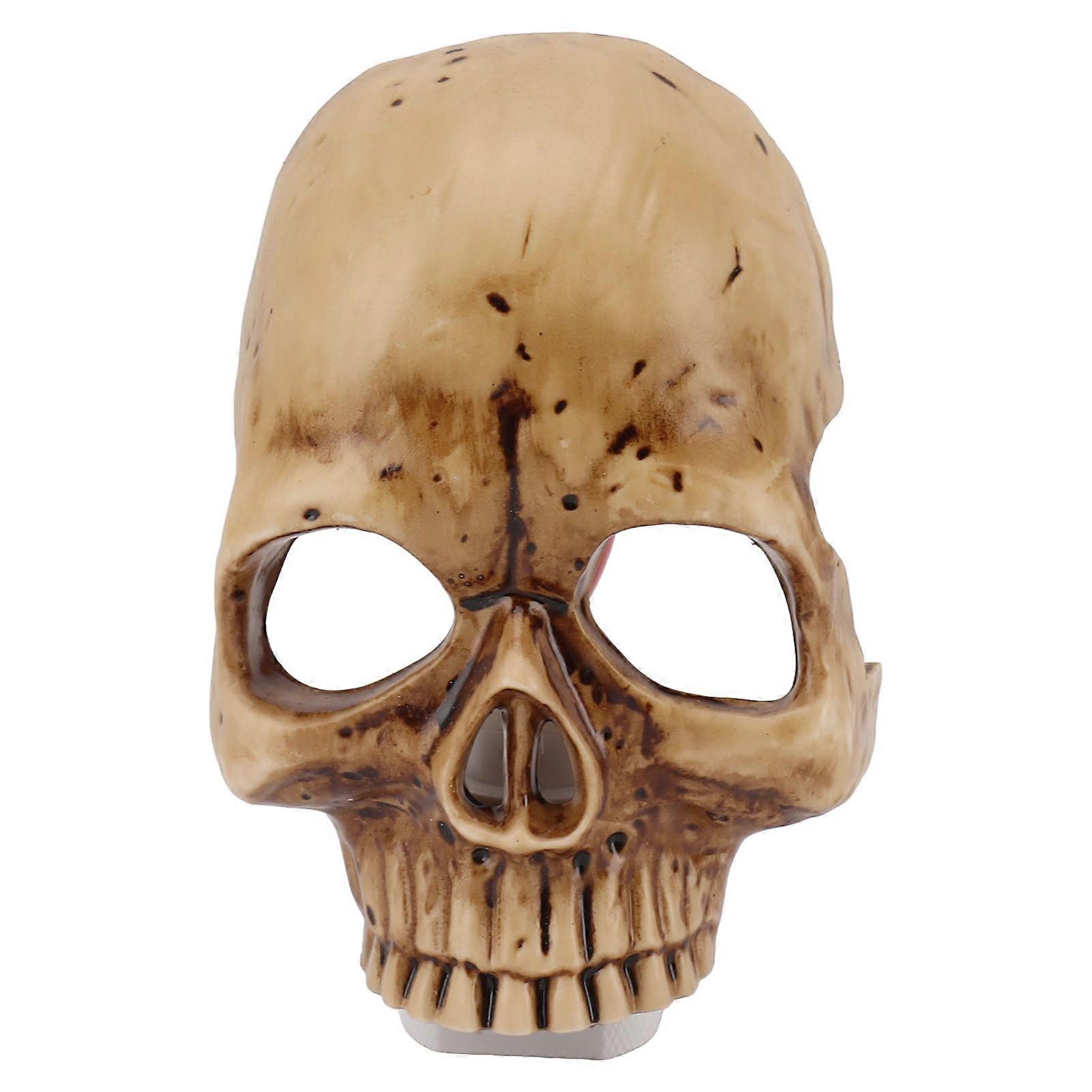 Skull Lamp Plug Into Adjustable Brightness Resin Skeleton Night Light Skull Wall Decor for Halloween