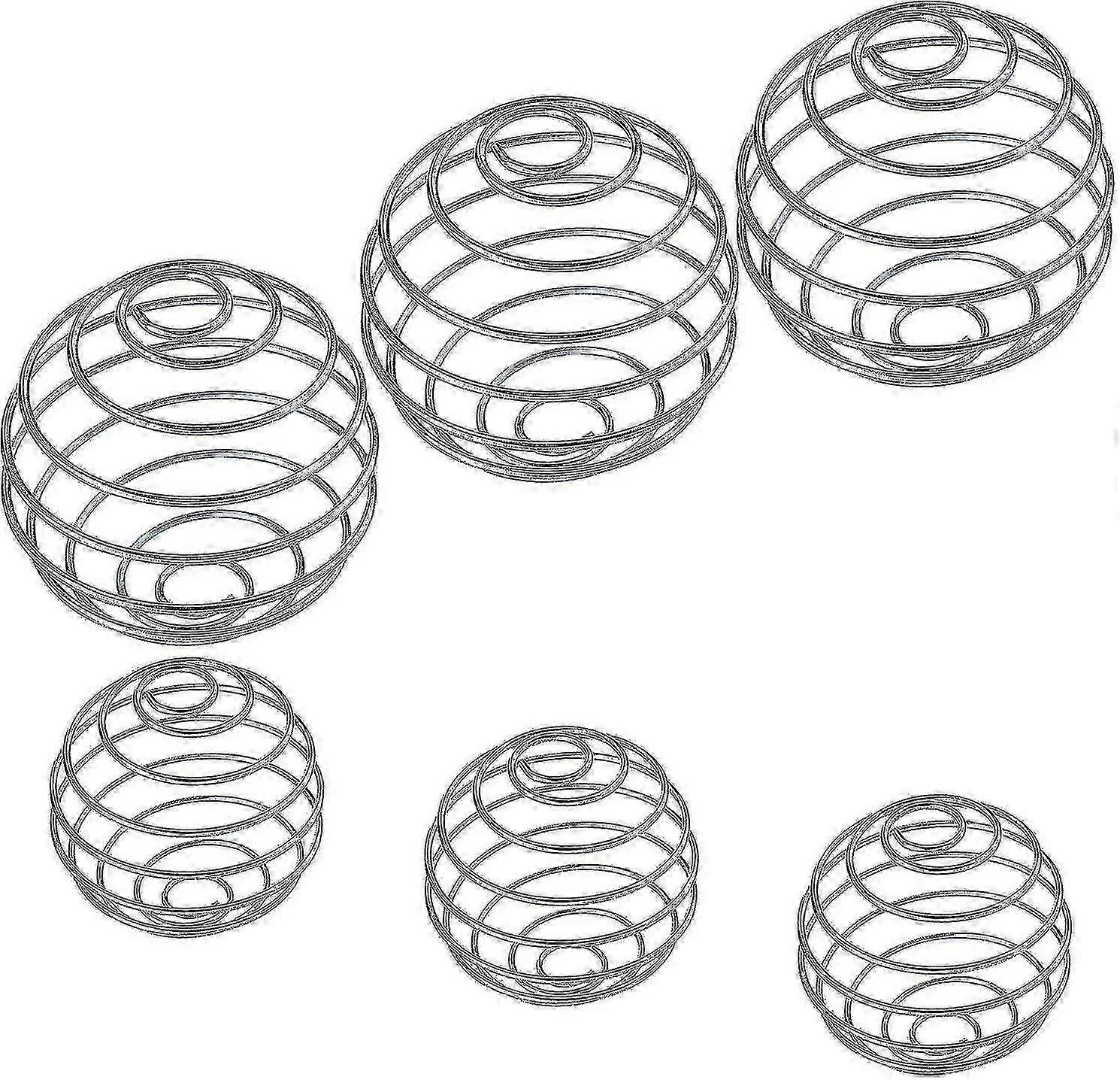 Conjunto de 6 Bolas de Aço Inoxidável para Shaker, 5 cm (2 polegadas), da Lucky